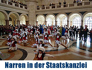 "Unsinniger Donnerstag" in der Staatskanzlei. Ilse Aigner empfing Vertreter Bayerischer Faschingsgesellschaften am 27.02.2014 (gFoto. Martin Schmitz)